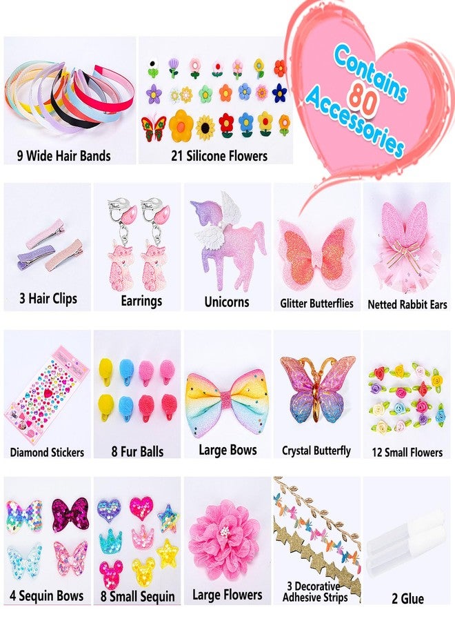 SUYUKI DIY Hair Accessories Kit - Make Your Own Fashion Headbands for Kids 4-12 - Image 4